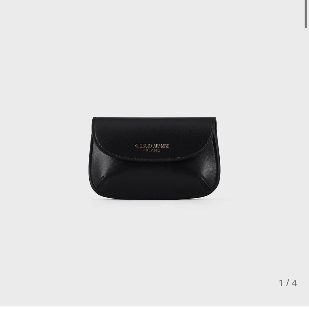 Giorgio Armani La Prima Black Card Holder